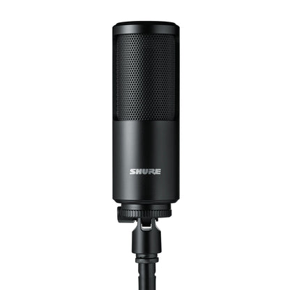 Shure SM4 microphone mounted on a stand