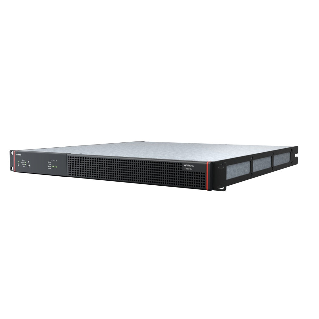 Biamp Voltera D 4800.4 4 Channel Networked DSP Amplifier with AVB