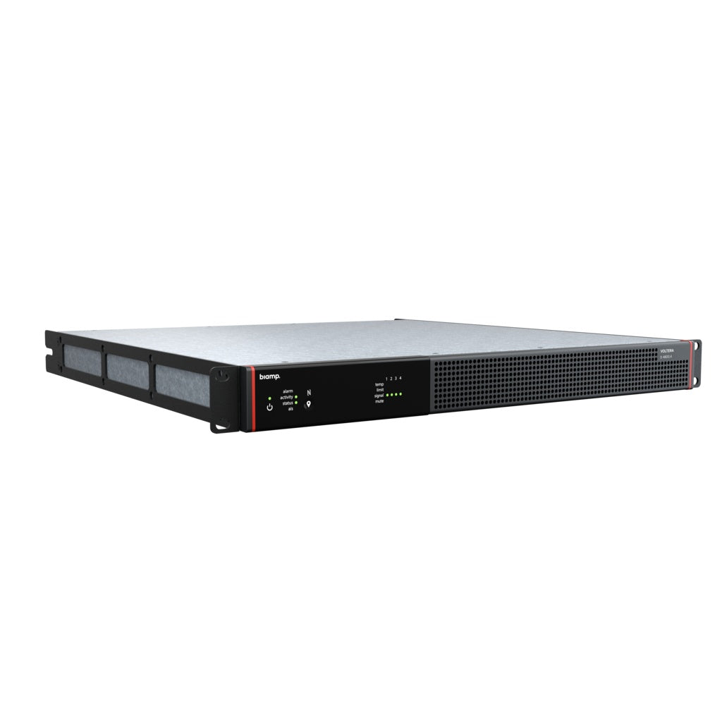 Biamp Voltera D 4800.4 4ch Networked DSP Amp, view 3