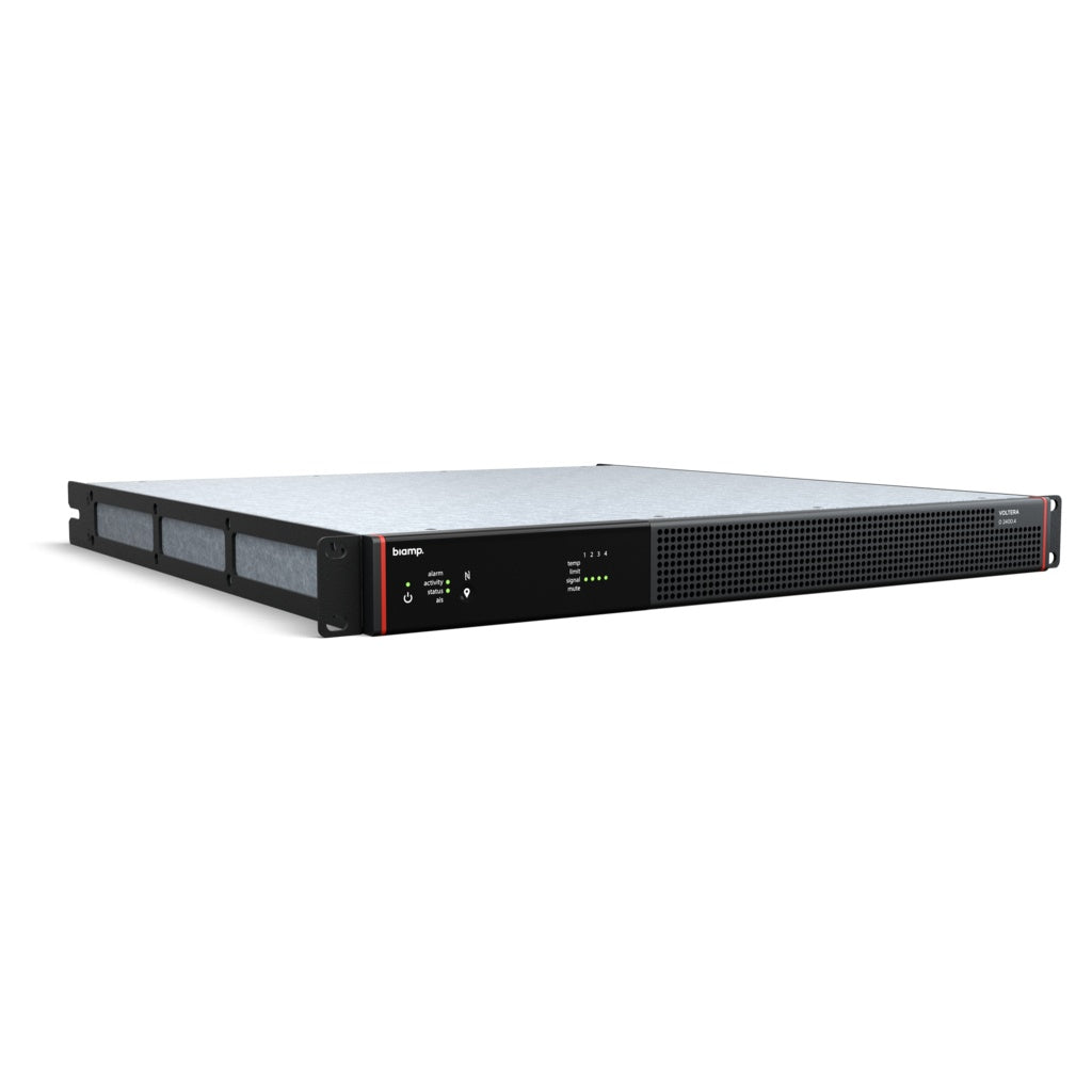 Biamp Voltera D 2400.4 2400W Networked Amp, view 3