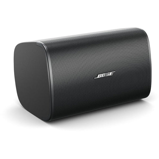 Bose DesignMax DM8SE 8 inch coaxial surface-mount loudspeaker in black, front view