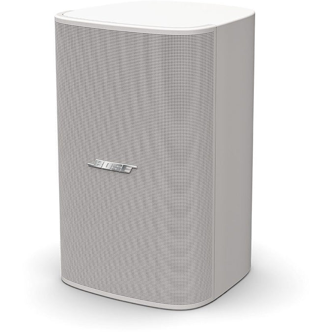 Bose DesignMax DM8SE white surface-mount loudspeaker, front angle view