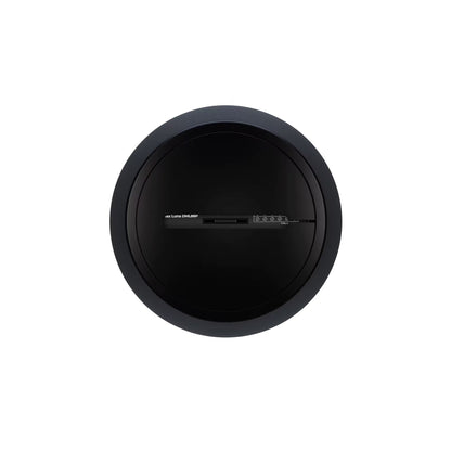 Bose DesignMax Luna DML88P black, angled view showing paintable grille finish