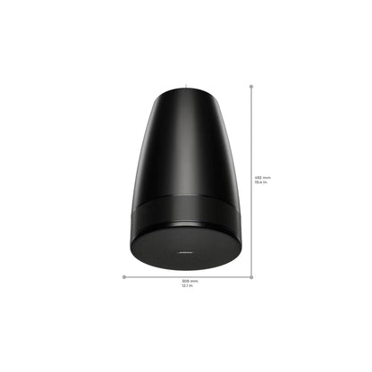 Bose DesignMax Luna DML88P black, close up of Ring Array driver configuration
