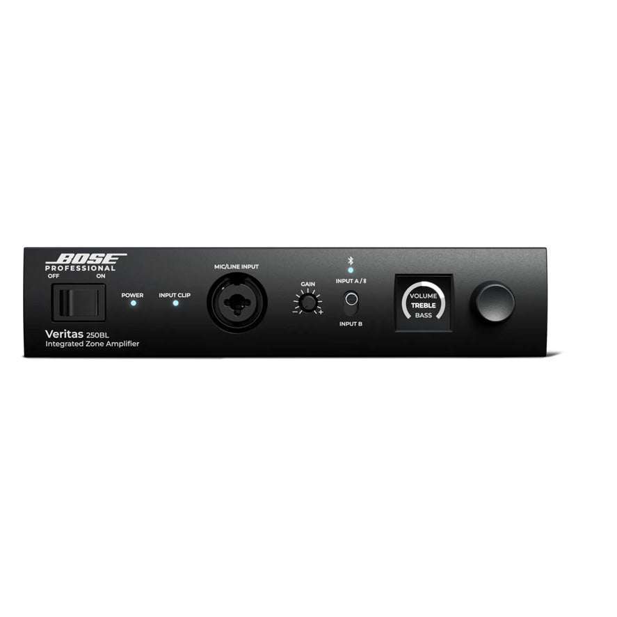 Bose Veritas 250BL amplifier installed in an equipment rack