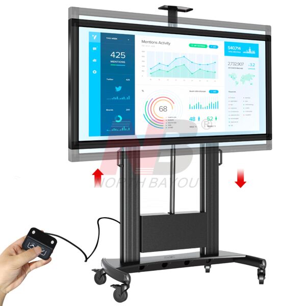 OneScreen NB-TW100 Electric Cart TW100 | Motorized Height-Adjustable Display Stand additional product photo 4