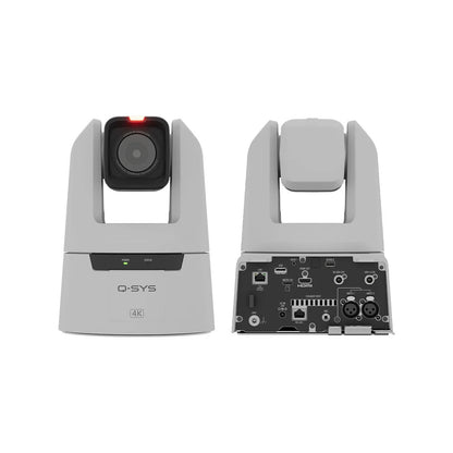 Q-SYS NC-Pro15x White: PTZ Network Camera Canon Optics 4K UHD, White, view 4
