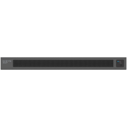 Q-SYS QIO-24f: High-density Audio Expander, view 2