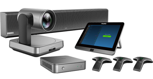 Yealink ZVC840 Zoom Rooms system with UVC84 camera and MTouch II panel