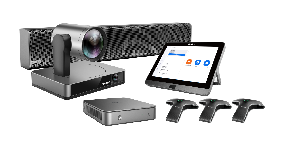 Yealink ZVC860 Zoom Rooms system with UVC86 camera and MTouch Plus panel