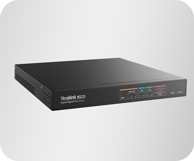 Yealink AP08 DSP front angle view