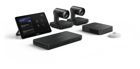 Yealink MVC940 Microsoft Teams Rooms system with dual UVC84 cameras