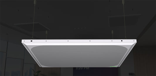 Yealink CM50 Dante ceiling microphone hero