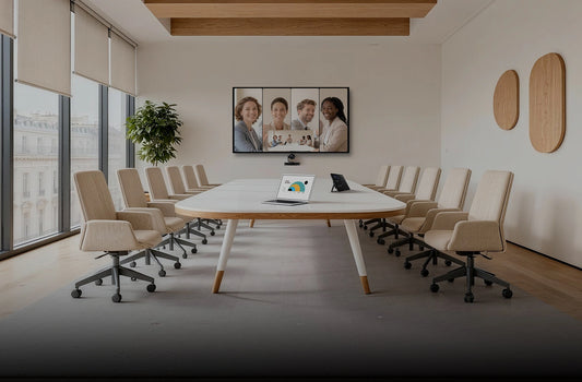 Yealink MVC S80 with SmartVision 80 in large meeting room
