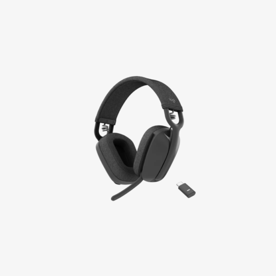 Logitech Zone Vibe Wireless Headphones for Microsoft Teams: Bluetooth Headset with 20 Hour Battery