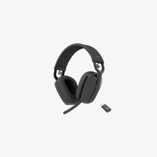 Logitech Zone Vibe Wireless Headphones for Microsoft Teams: Bluetooth Headset with 20 Hour Battery