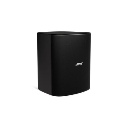 Bose DesignMax DM12SE black 12 inch coaxial outdoor surface mount speaker front view