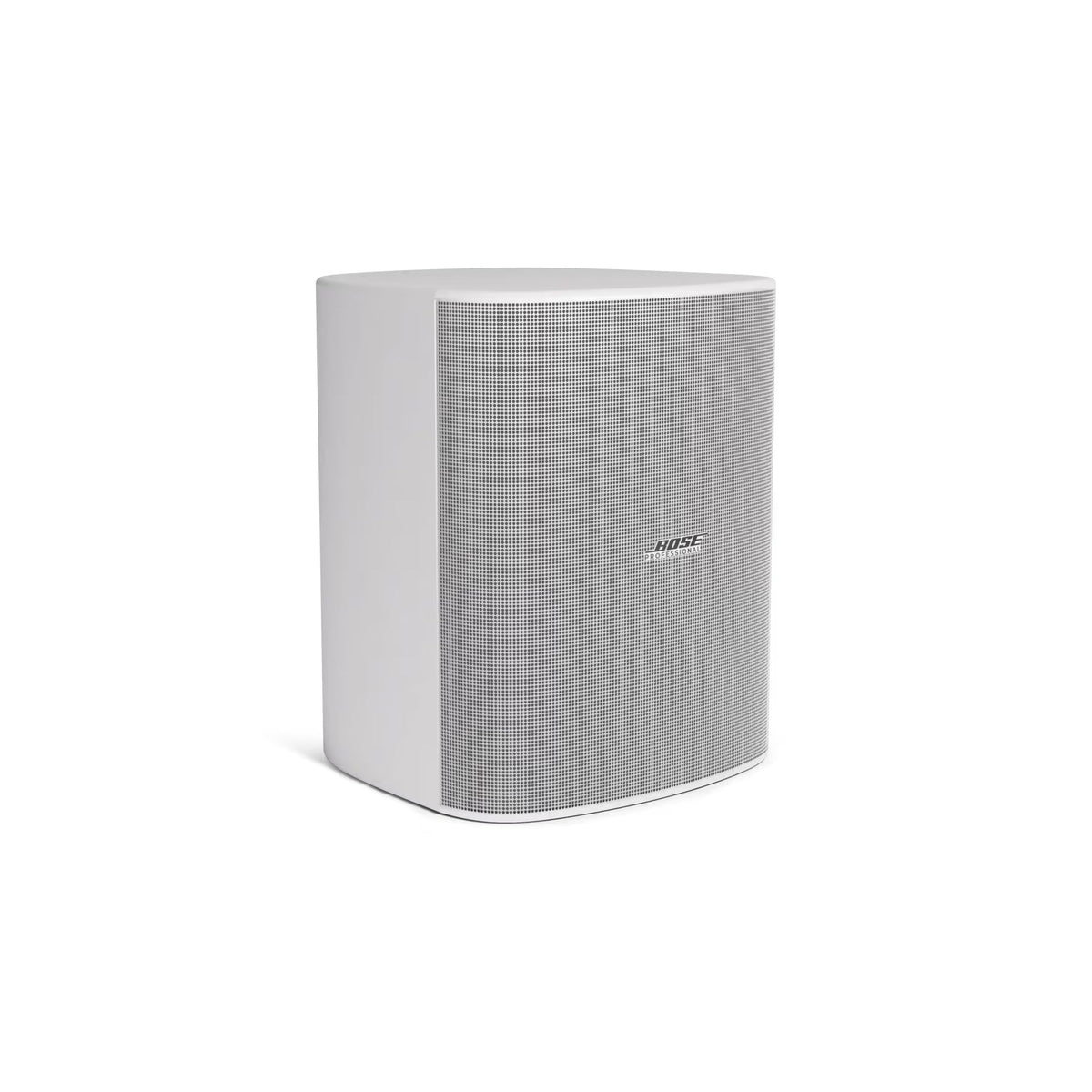 Bose DesignMax DM12SE white 12 inch coaxial outdoor surface mount speaker front view