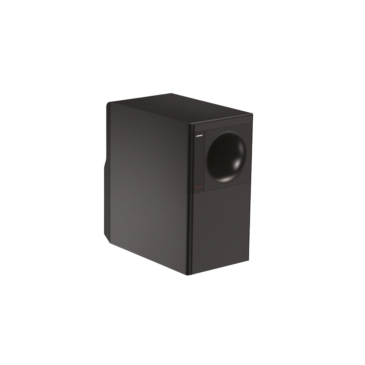 Bose 40146 FreeSpace 3 surface mount Acoustimass bass module in black, front view