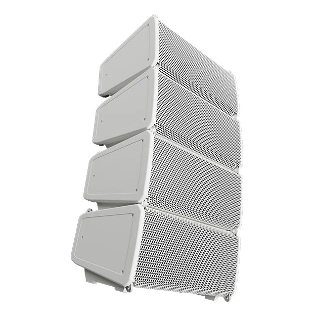 Q-SYS PL-LA8-WH: 8 inch Two-Way Passive Installation Line Array Speaker, White