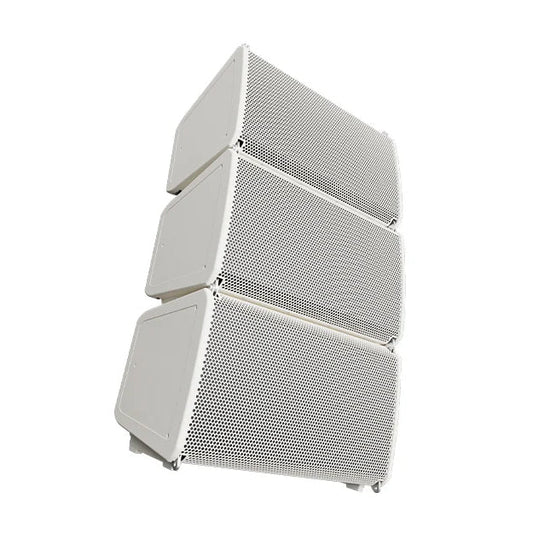 Q-SYS PL-LA12-WH: 12 inch Two-Way Passive Installation Line Array Speaker, White