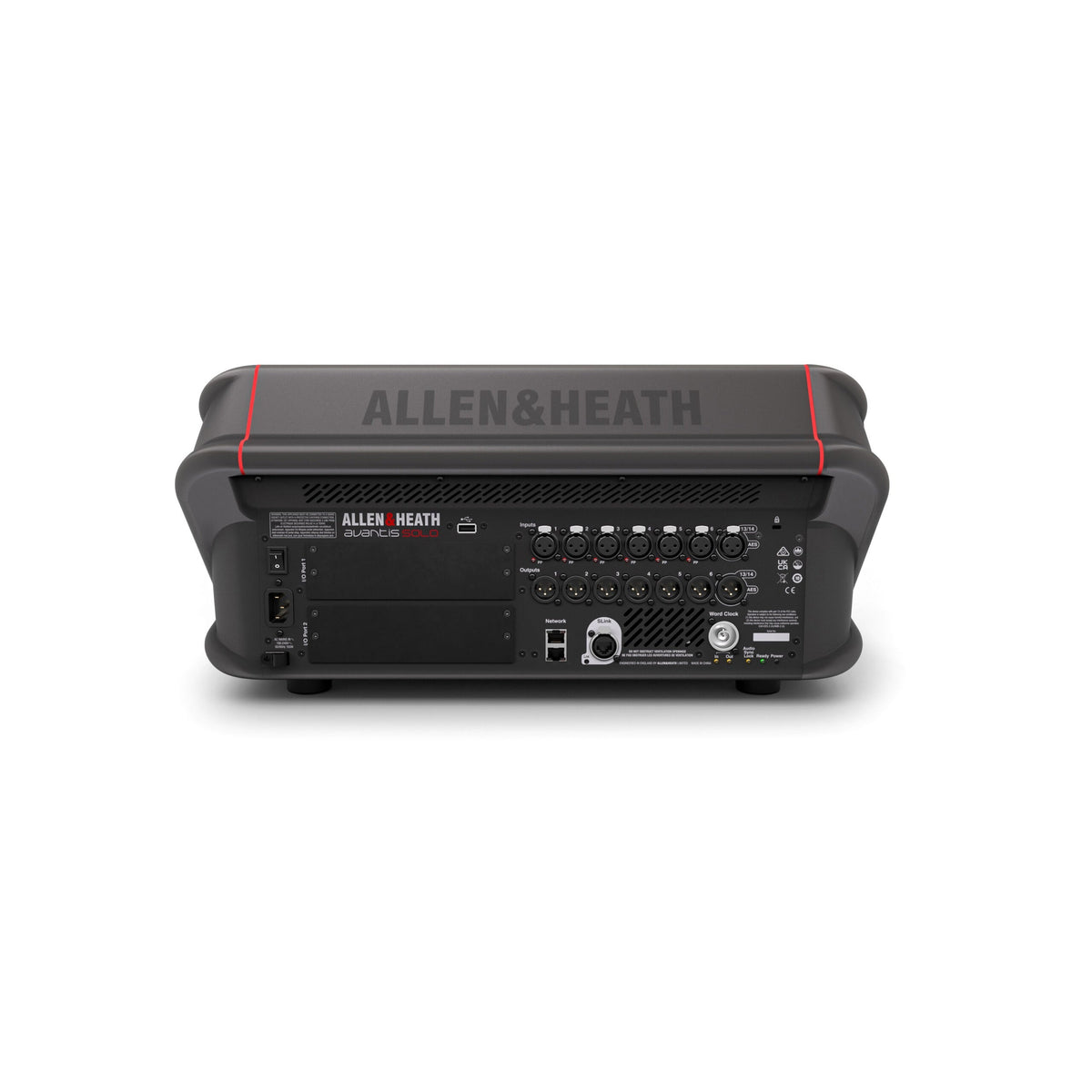 Allen & Heath Avantis Solo Ultra 96 channel digital mixer with RackUltra FX, view 2