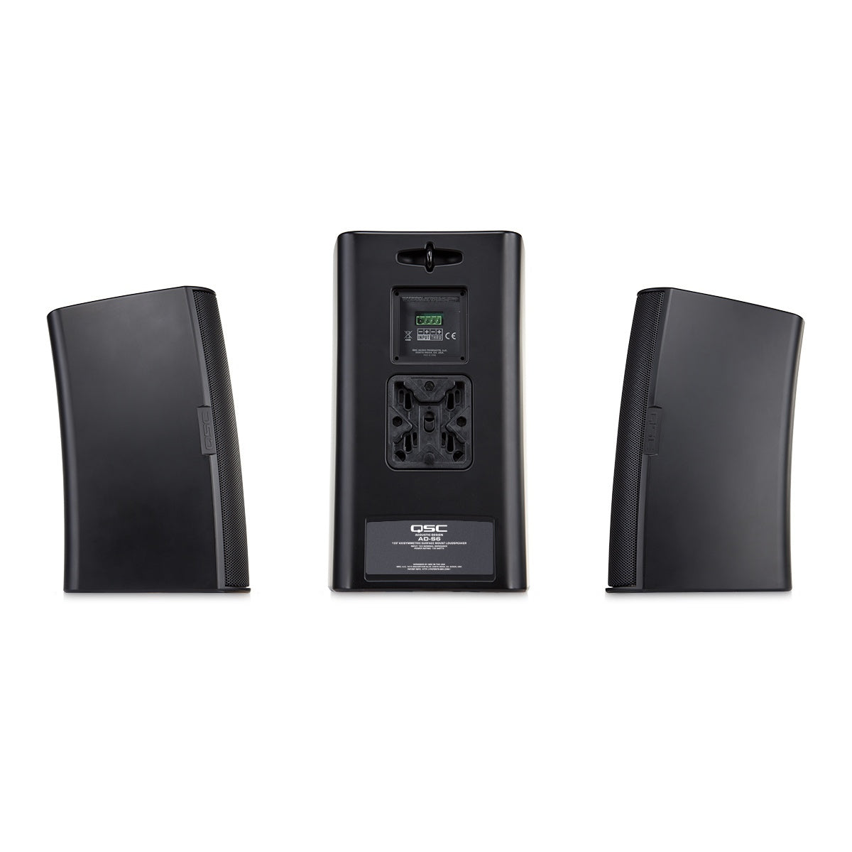 Q-SYS AD-S6-BK: Surface Mount Speaker, Black, view 2