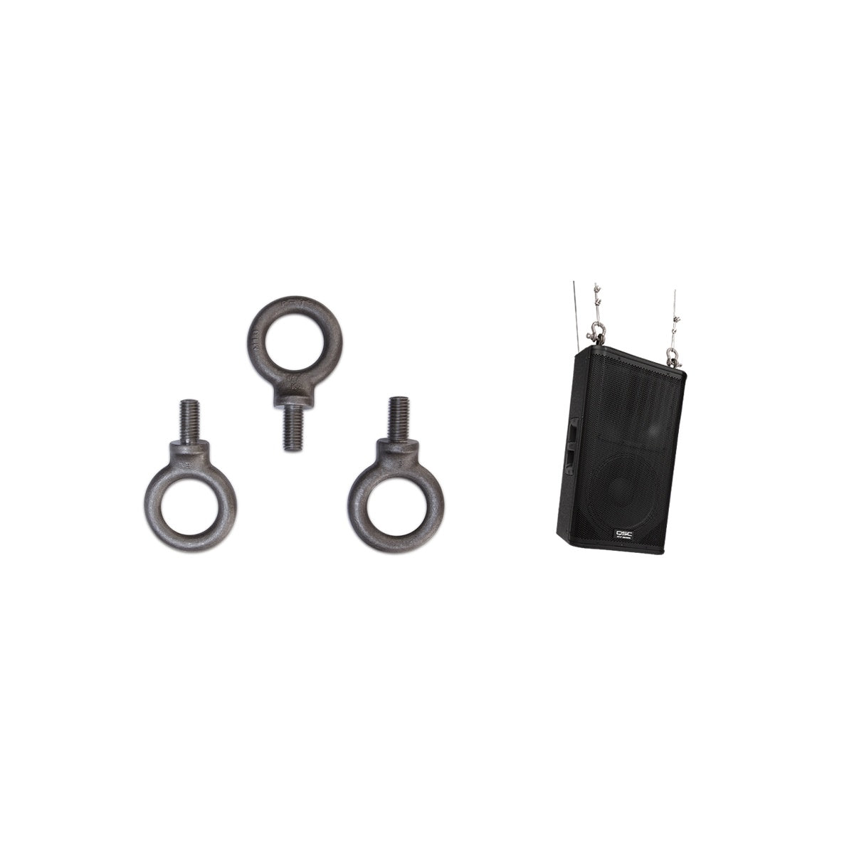 Q-SYS M10 KIT-W: Eyebolt Kit For Vertical Orientation