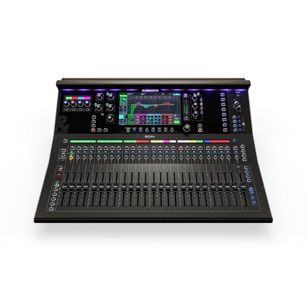 Allen & Heath SQ6+ 48 channel digital mixer with RackUltra FX, view 2
