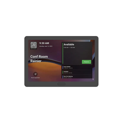 Q-SYS QSP-11: Microsoft Teams Scheduling Panel With Wall Mount, view 2