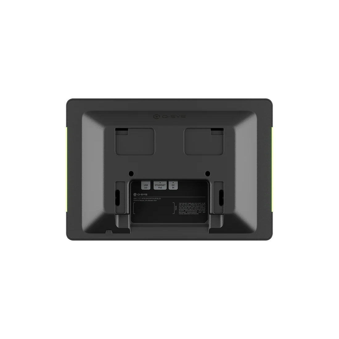 Q-SYS QSP-11: Microsoft Teams Scheduling Panel With Wall Mount, view 5