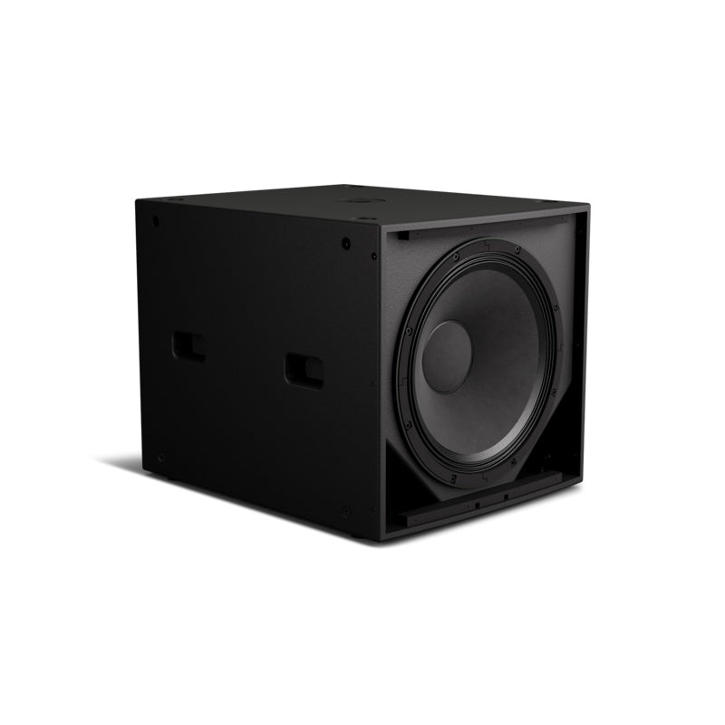 Bose ShowTime STS118E black subwoofer M10 flying point hardware close up