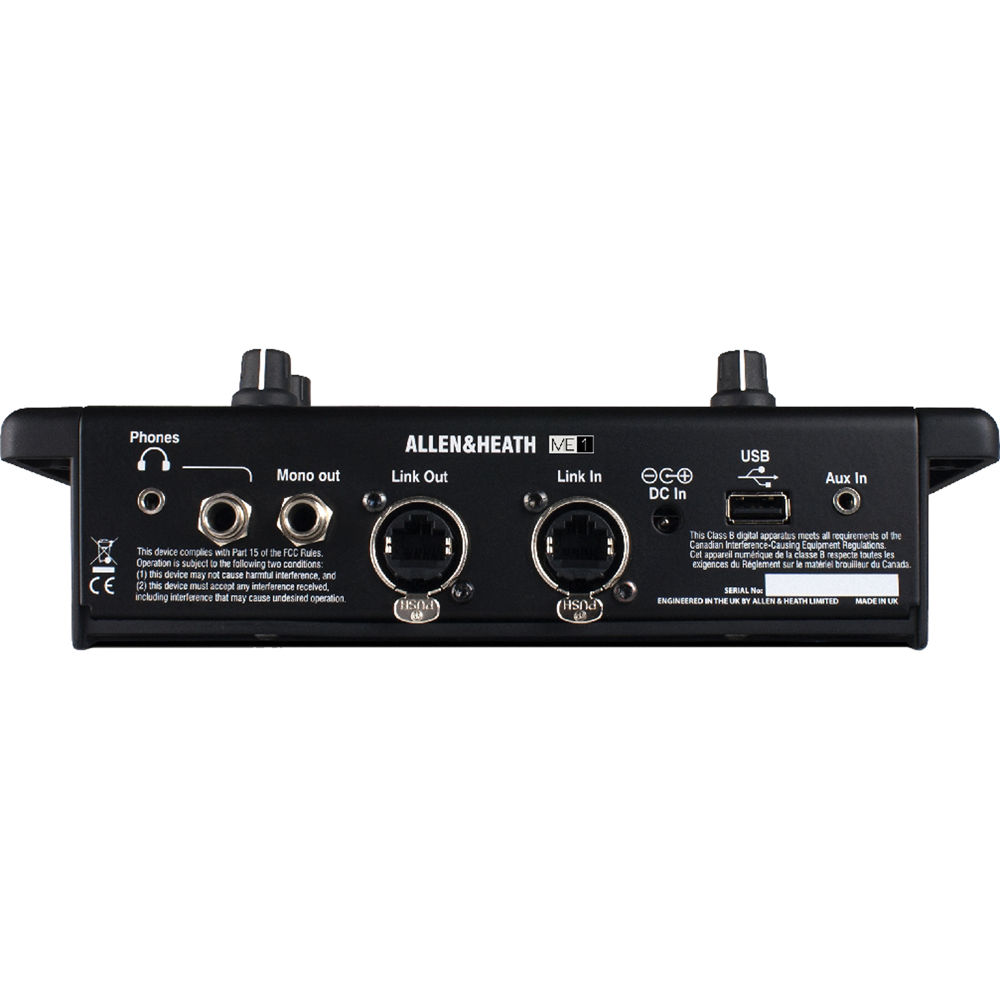 Allen & Heath ME-1 personal monitor mixer, view 3