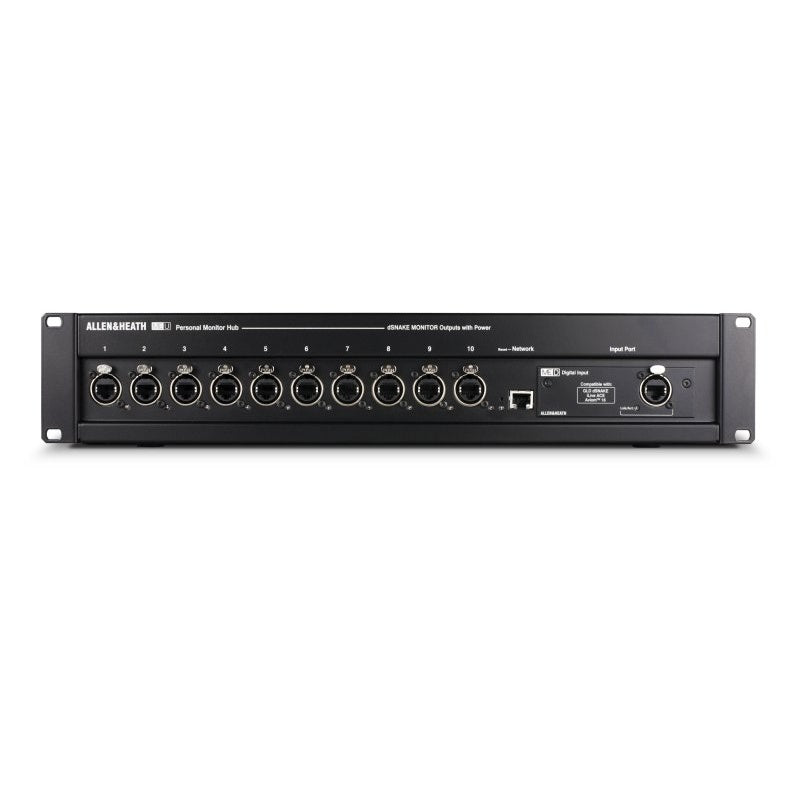 Allen & Heath ME-U universal PoE monitor hub, view 2