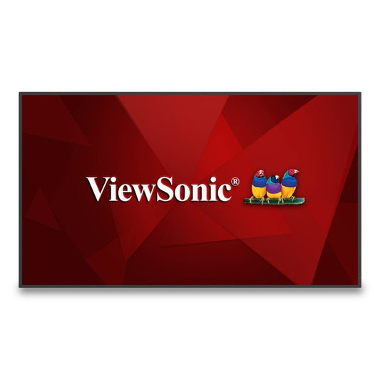 ViewSonic CDE7530 75 inch commercial signage display front view
