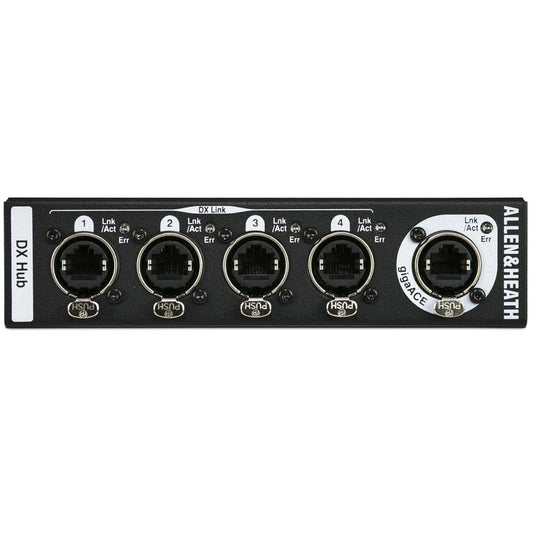 Allen & Heath DX Hub open box remote audio networking hub