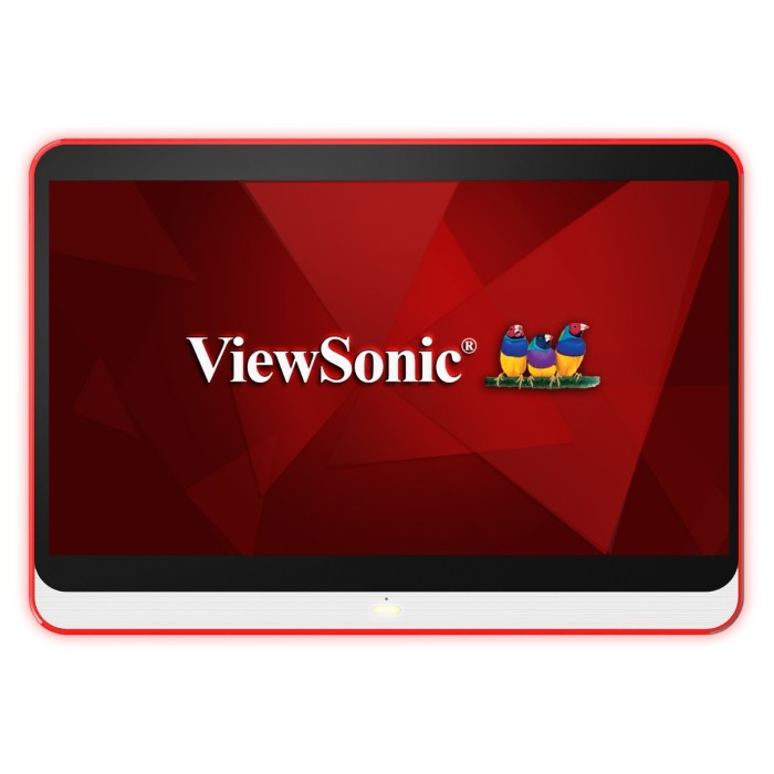 ViewSonic EP1052T-H 10.1 inch meeting room scheduling panel front view
