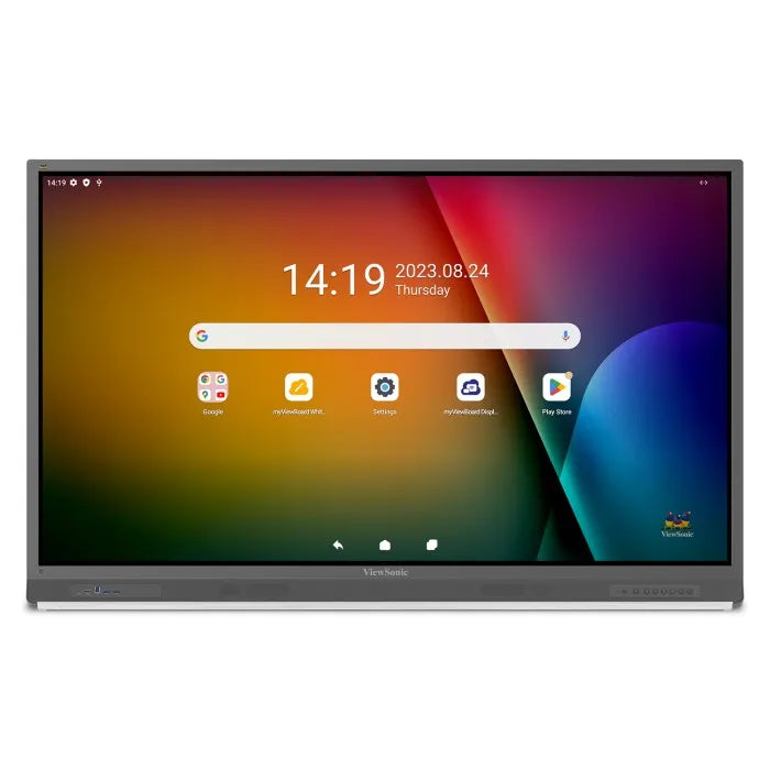 ViewSonic IFP8652-2ED 86 inch Android EDLA-certified interactive display front view