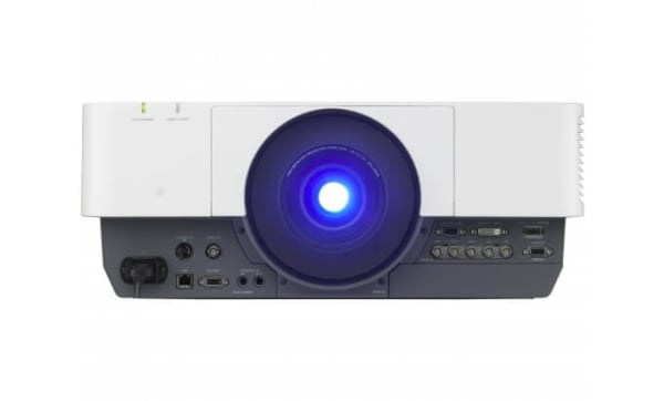 Sony VPL-FH500L projector rear connectivity panel