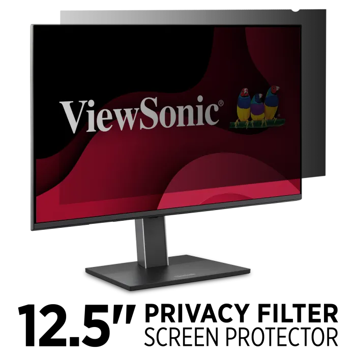 ViewSonic VSPF1250 12.5 inch privacy filter panel for widescreen laptops
