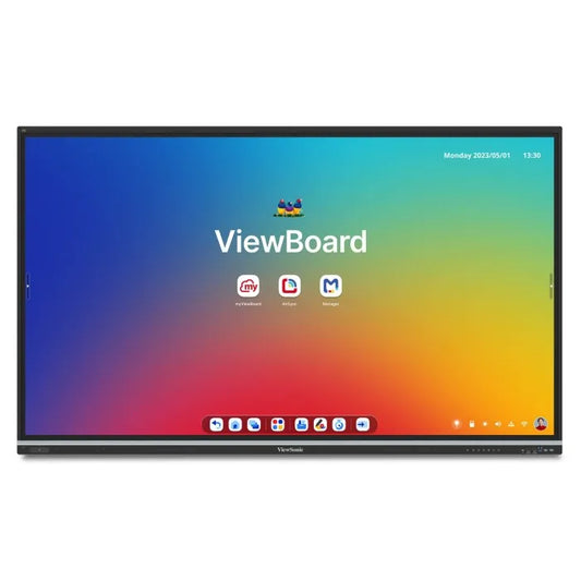 ViewSonic IFP8651 86 inch 4K EDLA certified interactive display front view
