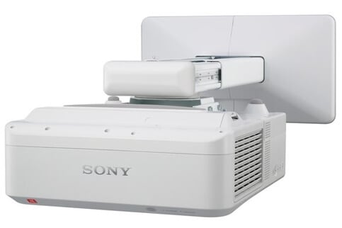 Sony VPL-SW525 short throw projector front view