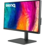 BenQ DesignVue PD2705U 27 inch 4K UHD sRGB HDR10 designer monitor with USB-C, view 6