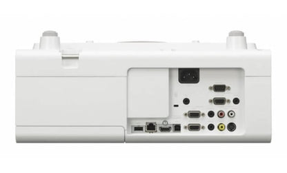 Sony VPL-SW630 projector rear connectivity panel with RJ45