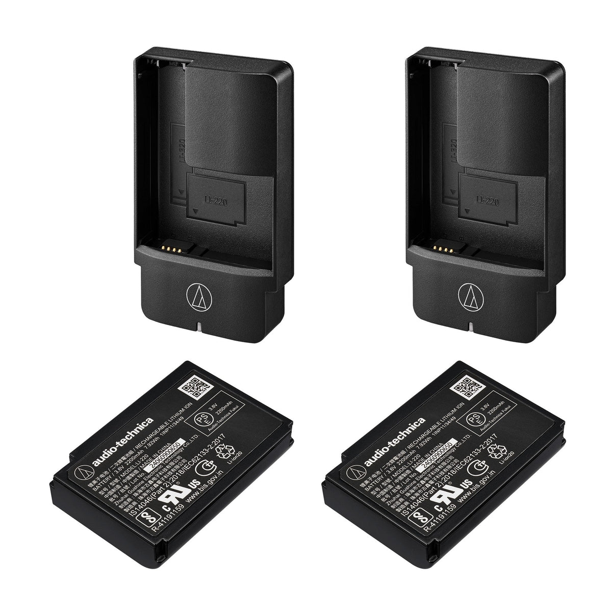 Audio-Technica ATW-D50-DRX-2BL 2-Person Wireless Cardioid Lavalier Microphone System, DF2 470 to 608 MHz additional product photo 3