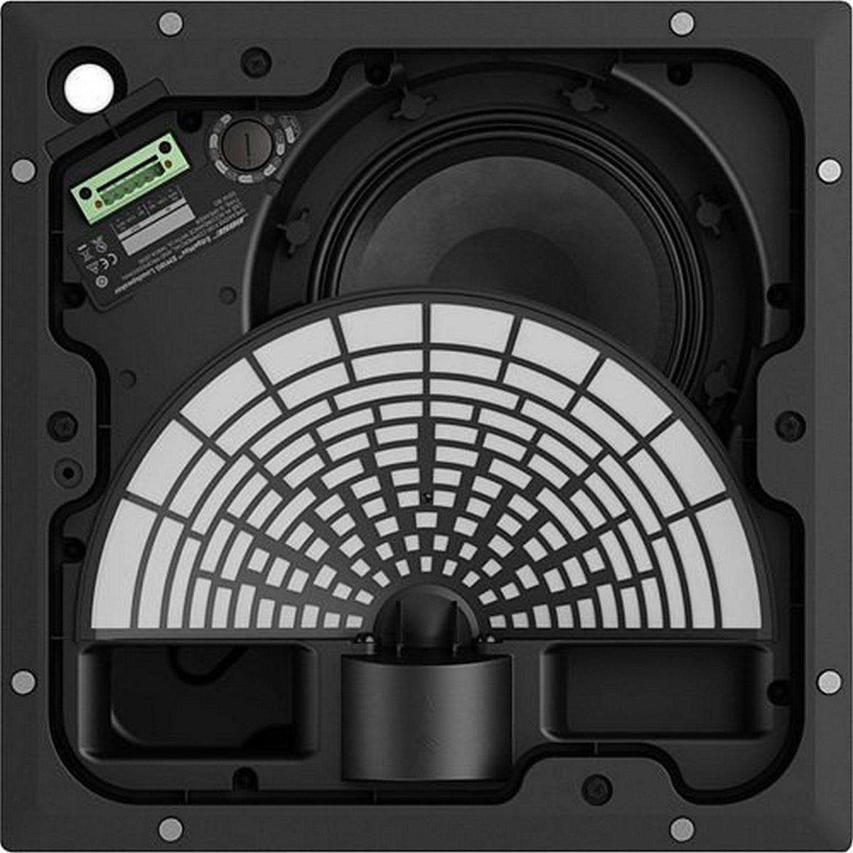 Bose EdgeMax EM180 in-ceiling loudspeaker, rear view of the PhaseGuide driver assembly