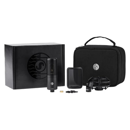 Shure KSM32C/SM studio kit contents with case, shock mount and pop filter