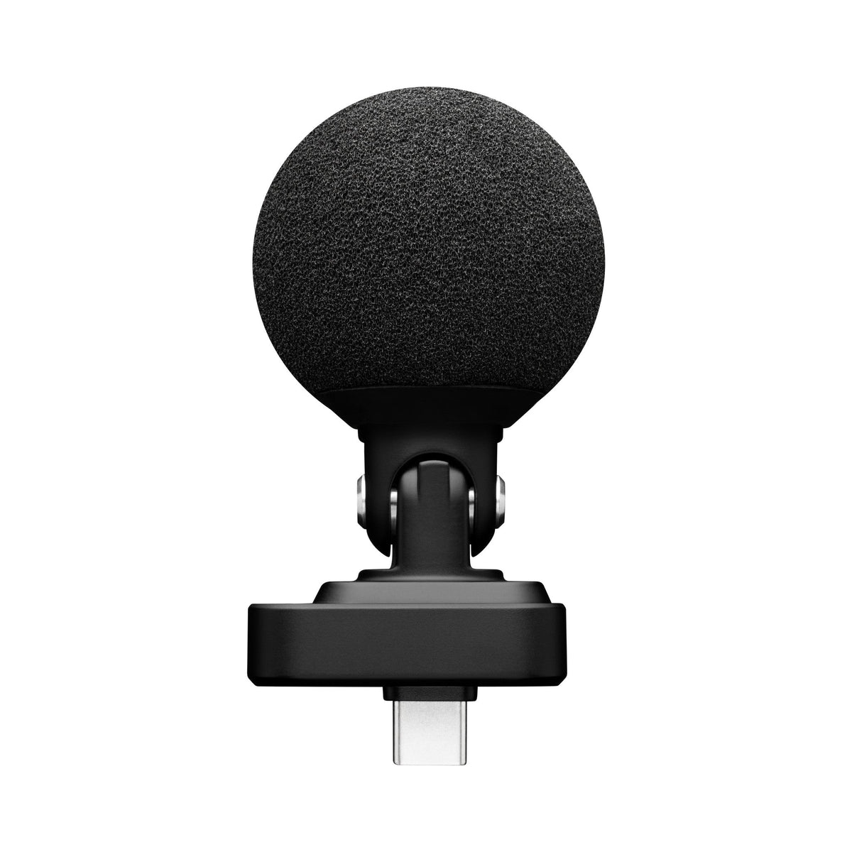 Shure MV88 USB-C with foam windscreen fitted