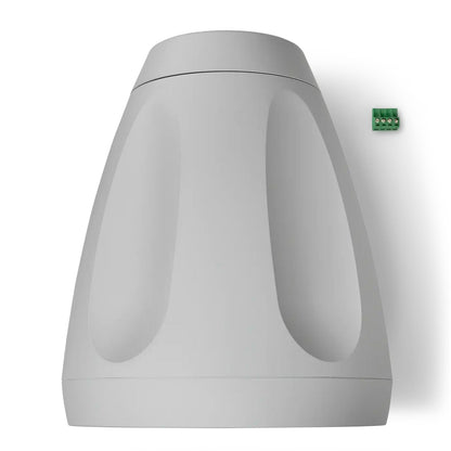 Shure MXP-6 pendant loudspeaker with 4-pin block connector