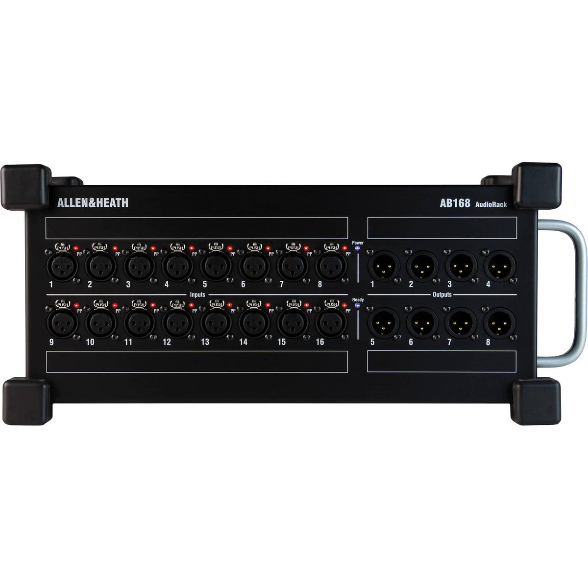 Allen & Heath AB168 portable remote AudioRack stage box, view 4
